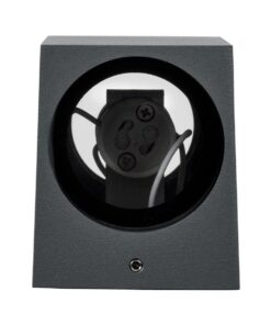 kelvo® BURANO KLV-101-0022 Φωτιστικό Τοίχου / Απλίκα για 2 Λάμπες MR16 με Ντουί GU10 AC 220-240V Αδιάβροχο IP65 – Γκρι Ανθρακί Ματ – Μ8 x Π8 x Υ15cm
