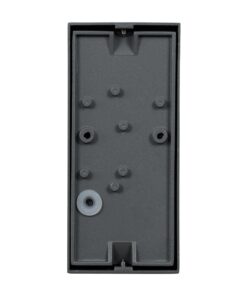 kelvo® BURANO KLV-101-0022 Φωτιστικό Τοίχου / Απλίκα για 2 Λάμπες MR16 με Ντουί GU10 AC 220-240V Αδιάβροχο IP65 – Γκρι Ανθρακί Ματ – Μ8 x Π8 x Υ15cm