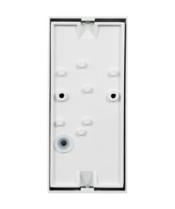 kelvo® BURANO KLV-101-0023 Φωτιστικό Τοίχου / Απλίκα για 2 Λάμπες MR16 με Ντουί GU10 AC 220-240V Αδιάβροχο IP65 – Λευκό Ματ – Μ8 x Π8 x Υ15cm