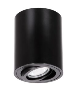 kelvo® AKIRA KLV-101-0024 Κινούμενο Φωτιστικό Downlight Σποτ για Λάμπα MR16 με Ντουί GU10 AC 220-240V IP20 – Μαύρο Ματ – Μ8 x Π8 x Υ10cm