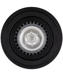 kelvo® AKIRA KLV-101-0024 Κινούμενο Φωτιστικό Downlight Σποτ για Λάμπα MR16 με Ντουί GU10 AC 220-240V IP20 – Μαύρο Ματ – Μ8 x Π8 x Υ10cm