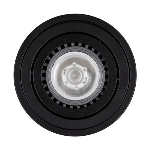 kelvo® AKIRA KLV-101-0024 Κινούμενο Φωτιστικό Downlight Σποτ για Λάμπα MR16 με Ντουί GU10 AC 220-240V IP20 – Μαύρο Ματ – Μ8 x Π8 x Υ10cm