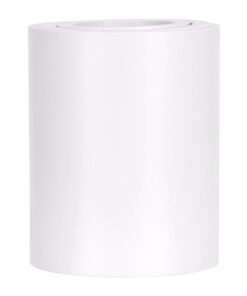 kelvo® AKIRA KLV-101-0025 Κινούμενο Φωτιστικό Downlight Σποτ για Λάμπα MR16 με Ντουί GU10 AC 220-240V IP20 – Λευκό Ματ – Μ8 x Π8 x Υ10cm