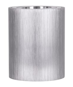 kelvo® AKIRA KLV-101-0026 Κινούμενο Φωτιστικό Downlight Σποτ για Λάμπα MR16 με Ντουί GU10 AC 220-240V IP20 – Νίκελ Βούρτσας – Μ8 x Π8 x Υ10cm
