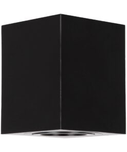 kelvo® AKIRA KLV-101-0028 Κινούμενο Φωτιστικό Downlight Σποτ για Λάμπα MR16 με Ντουί GU10 AC 220-240V IP20 – Μαύρο Ματ – Μ8 x Π8 x Υ10cm