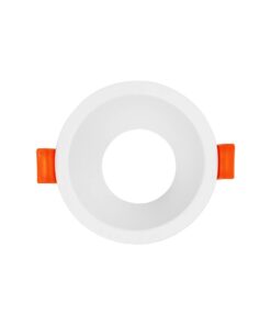 kelvo® DELTA KLV-101-0033 Χωνευτό Φωτιστικό Downlight Σποτ για Λάμπα MR16 με Ντουί GU10 AC 220-240V IP20 – Λευκό Ματ – Μ8.5 x Π8.5 x Υ3.5cm / Q7.5cm