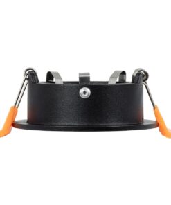 kelvo® OMICRON KLV-101-0034 Χωνευτό Φωτιστικό Downlight Σποτ για Λάμπα MR16 με Ντουί GU10 AC 220-240V IP20 – Μαύρο Ματ – Μ8.5 x Π8.5 x Υ3cm / Q7.5cm