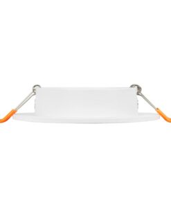 kelvo® OMEGA KLV-101-0037 Χωνευτό Κινούμενο Φωτιστικό Downlight Σποτ για Λάμπα MR16 με Ντουί GU10 AC 220-240V IP20 – Λευκό Ματ – Μ10.5 x Π10.5 x Υ2.2cm / Q7.5cm