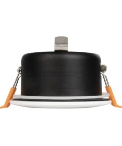 kelvo® KAPA KLV-101-0039 Χωνευτό Φωτιστικό Downlight Σποτ Μπάνιου για Λάμπα MR16 με Ντουί GU10 AC 220-240V Αδιάβροχο IP65 – Λευκό Ματ – Μ8.5 x Π8.5 x Υ4.2cm / Q7.5cm