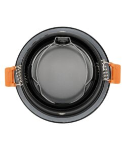 kelvo® SIGMA KLV-101-0041 Χωνευτό Φωτιστικό Downlight Σποτ Μπάνιου για Λάμπα MR16 με Ντουί GU10 AC 220-240V Αδιάβροχο IP65 – Μαύρο Ματ – Μ8.5 x Π8.5 x Υ4.4cm / Q7.5cm