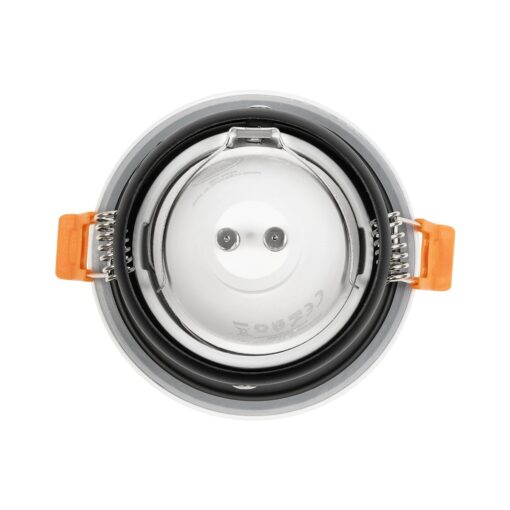 kelvo® SIGMA KLV-101-0042 Χωνευτό Φωτιστικό Downlight Σποτ Μπάνιου για Λάμπα MR16 με Ντουί GU10 AC 220-240V Αδιάβροχο IP65 – Λευκό Ματ – Μ8.5 x Π8.5 x Υ4.4cm / Q7.5cm