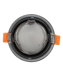 kelvo® SIGMA KLV-101-0043 Χωνευτό Φωτιστικό Downlight Σποτ Μπάνιου για Λάμπα MR16 με Ντουί GU10 AC 220-240V Αδιάβροχο IP65 – Νίκελ Βούρτσας – Μ8.5 x Π8.5 x Υ4.4cm / Q7.5cm