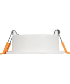 kelvo® LAMDA KLV-101-0045 Χωνευτό Φωτιστικό Downlight Σποτ Μπάνιου για Λάμπα MR16 με Ντουί GU10 AC 220-240V Αδιάβροχο IP65 – Λευκό Ματ – Μ8.5 x Π8.5 x Υ3.5cm / Q7.5cm