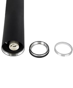 kelvo® DUCT KLV-101-0052 Φωτιστικό Downlight Σποτ για Λάμπα MR16 με Ντουί GU10 AC 220-240V IP20 – Μαύρο Ματ – Μ6 x Π6 x Υ45cm