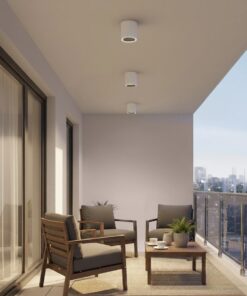 kelvo® MARETTI KLV-101-0056 Φωτιστικό Downlight Σποτ για Λάμπα MR16 με Ντουί GU10 AC 220-240V Αδιάβροχο IP65 – Λευκό Ματ – Μ9 x Π9 x Υ9cm