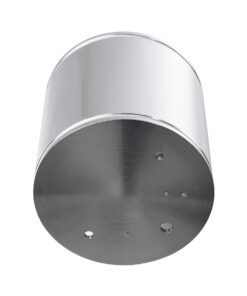 kelvo® MARETTI KLV-101-0057 Φωτιστικό Downlight Σποτ για Λάμπα MR16 με Ντουί GU10 AC 220-240V Αδιάβροχο IP65 – Νίκελ Χρώμιο – Μ9 x Π9 x Υ9cm