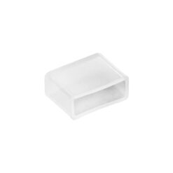 kelvo® NEONPRO KLV-101-0065 Τερματική Τάπα για Neon Flex LED Αδιάβροχο IP65 – Διάφανο – Μ1.4 x Π0.6 x Υ0.9cm