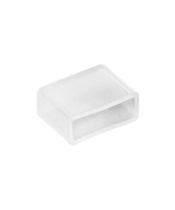 kelvo® NEONPRO KLV-101-0065 Τερματική Τάπα για Neon Flex LED Αδιάβροχο IP65 – Διάφανο – Μ1.4 x Π0.6 x Υ0.9cm