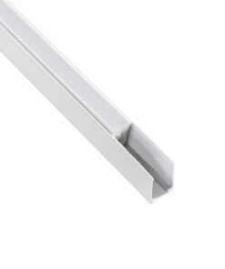 kelvo® NEONPRO KLV-101-0067 Βάση Στήριξης για Neon Flex LED Αδιάβροχο IP65 – Λευκό Ματ – Μ300 x Π0.8 x Υ1.3cm – Πακέτο 5 Τεμαχίων