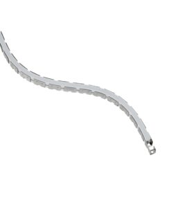 kelvo® NEONPRO KLV-101-0069 Εύκαμπτη Βάση Στήριξης για Neon Flex LED Αδιάβροχο IP65 – Νίκελ Χρώμιο – Μ1000 x Π0.7 x Υ1.2cm – Ρολό 10 Μέτρων