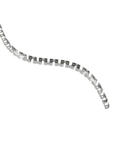 kelvo® NEONPRO KLV-101-0069 Εύκαμπτη Βάση Στήριξης για Neon Flex LED Αδιάβροχο IP65 – Νίκελ Χρώμιο – Μ1000 x Π0.7 x Υ1.2cm – Ρολό 10 Μέτρων