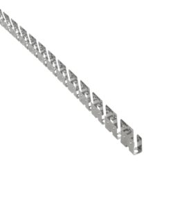 kelvo® NEONPRO KLV-101-0069 Εύκαμπτη Βάση Στήριξης για Neon Flex LED Αδιάβροχο IP65 – Νίκελ Χρώμιο – Μ1000 x Π0.7 x Υ1.2cm – Ρολό 10 Μέτρων