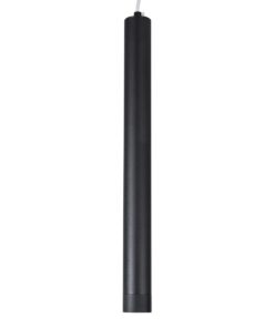 kelvo® CANAL KLV-101-0071 Κρεμαστό Φωτιστικό Οροφής LED 7W 700lm 36° AC 220-240V IP20 Θερμό Λευκό 2700K – Bridgelux COB Chip & TÜV SÜD Driver – Μαύρο Ματ – Μ4 x Π4 x Υ40cm – 5 Χρόνια Εγγύηση