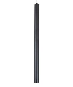 kelvo® CANAL KLV-101-0072 Κρεμαστό Φωτιστικό Οροφής LED 7W 700lm 36° AC 220-240V IP20 Θερμό Λευκό 2700K – Bridgelux COB Chip & TÜV SÜD Driver – Μαύρο Ματ – Μ4 x Π4 x Υ60cm – 5 Χρόνια Εγγύηση