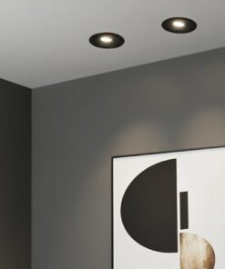 kelvo® ASYMMETRICAL KLV-101-0132 Χωνευτό Φωτιστικό Downlight Σποτ LED 7W 875lm 15°x30° AC 220-240V IP20 Φυσικό Λευκό 4500K – Bridgelux COB Chip & TÜV SÜD Driver – Μαύρο Ματ – Μ8.3 x Π8.3 x Υ8.2cm / Q7.3cm – 5 Χρόνια Εγγύηση