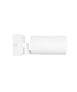 kelvo® SPOTA KLV-101-0135-V2 Κινούμενο Φωτιστικό Σποτ Τοίχου για Λάμπα MR16 με Ντουί GU10 AC 220-240V IP20 – Λευκό Ματ – Μ7 x Π6 x Υ14cm