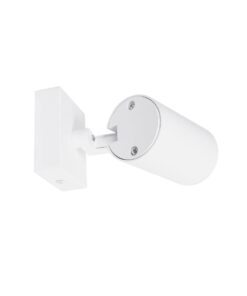 kelvo® SPOTA KLV-101-0135-V2 Κινούμενο Φωτιστικό Σποτ Τοίχου για Λάμπα MR16 με Ντουί GU10 AC 220-240V IP20 – Λευκό Ματ – Μ7 x Π6 x Υ14cm