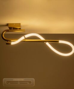 kelvo® GLOW KLV-101-0148 Φωτιστικό Οροφής LED 18W 1800lm 360° AC 220-240V IP20 Ρυθμιζόμενο Λευκό CCT με On/Off 2700K/4500K/6000K – Lumileds SMD Chip – Χρυσό Πλατίνα – Μ65 x Π30 x Υ30cm – 3 Χρόνια Εγγύηση