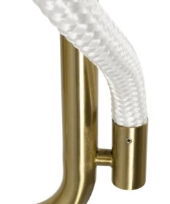 kelvo® GLOW KLV-101-0148-V2 Φωτιστικό Τοίχου / Απλίκα LED 18W 1800lm 360° AC 220-240V IP20 Ρυθμιζόμενο Λευκό CCT με On/Off 2700K/4500K/6000K – Lumileds SMD Chip – Χρυσό Πλατίνα – Μ65 x Π30 x Υ30cm – 3 Χρόνια Εγγύηση
