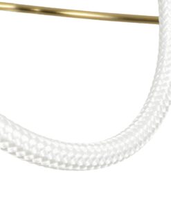 kelvo® GLOW KLV-101-0151 Φωτιστικό Οροφής LED 89W 8900lm 360° AC 220-240V IP20 Ρυθμιζόμενο Λευκό CCT με Χειριστήριο από 2700K έως 6000K Dimmable – Lumileds SMD Chip – Χρυσό Πλατίνα – Μ150 x Π150 x Υ30cm – 3 Χρόνια Εγγύηση