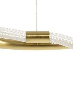 kelvo® GLOW KLV-101-0163 Κρεμαστό Φωτιστικό Οροφής LED 58W 5800lm 360° AC 220-240V IP20 Ρυθμιζόμενο Λευκό CCT με Χειριστήριο από 2700K έως 6000K Dimmable – Lumileds SMD Chip – Χρυσό Πλατίνα – Μ80 x Π80 x Υ40cm – 3 Χρόνια Εγγύηση