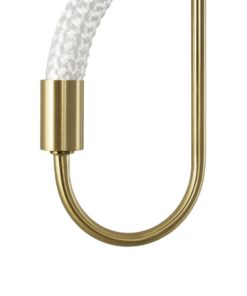 kelvo® GLOW KLV-101-0169 Φωτιστικό Τοίχου / Απλίκα LED 18W 1800lm 360° AC 220-240V IP20 Ρυθμιζόμενο Λευκό CCT με On/Off 2700K/4500K/6000K – Lumileds SMD Chip – Χρυσό Πλατίνα – Μ30 x Π15 x Υ70cm – 3 Χρόνια Εγγύηση