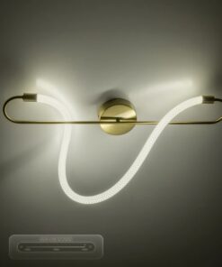 kelvo® GLOW KLV-101-0169-V2 Φωτιστικό Οροφής LED 18W 1800lm 360° AC 220-240V IP20 Ρυθμιζόμενο Λευκό CCT με On/Off 2700K/4500K/6000K – Lumileds SMD Chip – Χρυσό Πλατίνα – Μ30 x Π15 x Υ70cm – 3 Χρόνια Εγγύηση