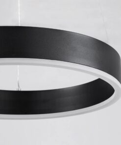 kelvo® VENOM KLV-101-0187 Κρεμαστό Φωτιστικό Οροφής LED 45W 4500lm 120° AC 220-240V IP20 Ρυθμιζόμενο Λευκό CCT με Χειριστήριο από 2700K έως 6000K Dimmable – Lumileds SMD Chip – Μαύρο Ματ – Μ60 x Π60 x Υ6.5cm – 3 Χρόνια Εγγύηση
