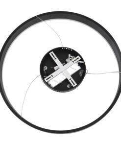 kelvo® VENOM KLV-101-0187 Κρεμαστό Φωτιστικό Οροφής LED 45W 4500lm 120° AC 220-240V IP20 Ρυθμιζόμενο Λευκό CCT με Χειριστήριο από 2700K έως 6000K Dimmable – Lumileds SMD Chip – Μαύρο Ματ – Μ60 x Π60 x Υ6.5cm – 3 Χρόνια Εγγύηση