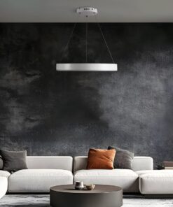kelvo® VENOM KLV-101-0188 Κρεμαστό Φωτιστικό Οροφής LED 45W 4500lm 120° AC 220-240V IP20 Ρυθμιζόμενο Λευκό CCT με Χειριστήριο από 2700K έως 6000K Dimmable – Lumileds SMD Chip – Λευκό Ματ – Μ60 x Π60 x Υ6.5cm – 3 Χρόνια Εγγύηση
