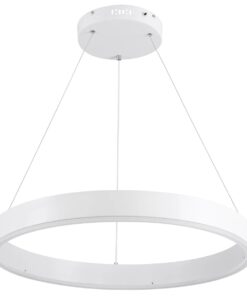 kelvo® VENOM KLV-101-0188 Κρεμαστό Φωτιστικό Οροφής LED 45W 4500lm 120° AC 220-240V IP20 Ρυθμιζόμενο Λευκό CCT με Χειριστήριο από 2700K έως 6000K Dimmable – Lumileds SMD Chip – Λευκό Ματ – Μ60 x Π60 x Υ6.5cm – 3 Χρόνια Εγγύηση