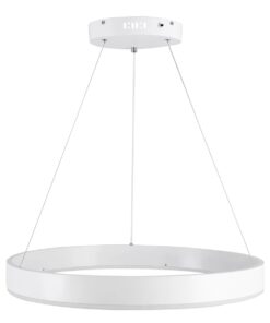kelvo® VENOM KLV-101-0188 Κρεμαστό Φωτιστικό Οροφής LED 45W 4500lm 120° AC 220-240V IP20 Ρυθμιζόμενο Λευκό CCT με Χειριστήριο από 2700K έως 6000K Dimmable – Lumileds SMD Chip – Λευκό Ματ – Μ60 x Π60 x Υ6.5cm – 3 Χρόνια Εγγύηση