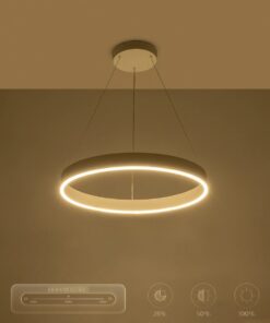 kelvo® VENOM KLV-101-0188 Κρεμαστό Φωτιστικό Οροφής LED 45W 4500lm 120° AC 220-240V IP20 Ρυθμιζόμενο Λευκό CCT με Χειριστήριο από 2700K έως 6000K Dimmable – Lumileds SMD Chip – Λευκό Ματ – Μ60 x Π60 x Υ6.5cm – 3 Χρόνια Εγγύηση