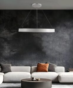 kelvo® VENOM KLV-101-0191 Κρεμαστό Φωτιστικό Οροφής LED 67W 6700lm 120° AC 220-240V IP20 Ρυθμιζόμενο Λευκό CCT με Χειριστήριο από 2700K έως 6000K Dimmable – Lumileds SMD Chip – Λευκό Ματ – Μ80 x Π80 x Υ6.5cm – 3 Χρόνια Εγγύηση