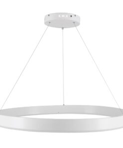 kelvo® VENOM KLV-101-0191 Κρεμαστό Φωτιστικό Οροφής LED 67W 6700lm 120° AC 220-240V IP20 Ρυθμιζόμενο Λευκό CCT με Χειριστήριο από 2700K έως 6000K Dimmable – Lumileds SMD Chip – Λευκό Ματ – Μ80 x Π80 x Υ6.5cm – 3 Χρόνια Εγγύηση