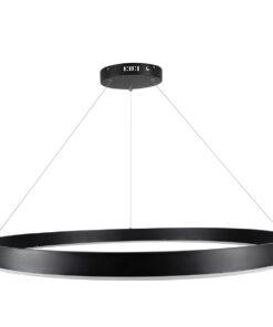 kelvo® VENOM KLV-101-0193 Κρεμαστό Φωτιστικό Οροφής LED 75W 7500lm 120° AC 220-240V IP20 Ρυθμιζόμενο Λευκό CCT με Χειριστήριο από 2700K έως 6000K Dimmable – Lumileds SMD Chip – Μαύρο Ματ – Μ100 x Π100 x Υ6.5cm – 3 Χρόνια Εγγύηση