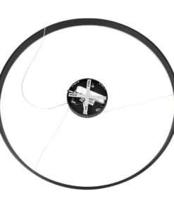 kelvo® VENOM KLV-101-0193 Κρεμαστό Φωτιστικό Οροφής LED 75W 7500lm 120° AC 220-240V IP20 Ρυθμιζόμενο Λευκό CCT με Χειριστήριο από 2700K έως 6000K Dimmable – Lumileds SMD Chip – Μαύρο Ματ – Μ100 x Π100 x Υ6.5cm – 3 Χρόνια Εγγύηση