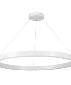 kelvo® VENOM KLV-101-0194 Κρεμαστό Φωτιστικό Οροφής LED 75W 7500lm 120° AC 220-240V IP20 Ρυθμιζόμενο Λευκό CCT με Χειριστήριο από 2700K έως 6000K Dimmable – Lumileds SMD Chip – Λευκό Ματ – Μ100 x Π100 x Υ6.5cm – 3 Χρόνια Εγγύηση