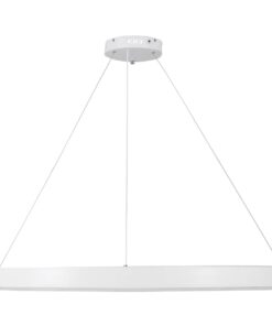 kelvo® VENOM KLV-101-0194 Κρεμαστό Φωτιστικό Οροφής LED 75W 7500lm 120° AC 220-240V IP20 Ρυθμιζόμενο Λευκό CCT με Χειριστήριο από 2700K έως 6000K Dimmable – Lumileds SMD Chip – Λευκό Ματ – Μ100 x Π100 x Υ6.5cm – 3 Χρόνια Εγγύηση