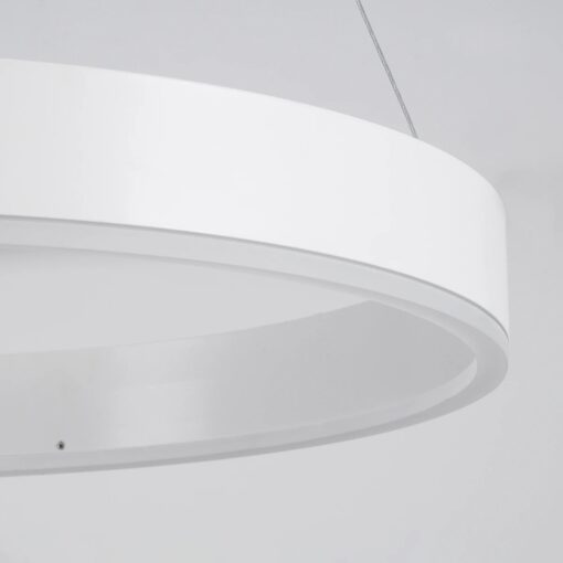 kelvo® VENOM KLV-101-0194 Κρεμαστό Φωτιστικό Οροφής LED 75W 7500lm 120° AC 220-240V IP20 Ρυθμιζόμενο Λευκό CCT με Χειριστήριο από 2700K έως 6000K Dimmable – Lumileds SMD Chip – Λευκό Ματ – Μ100 x Π100 x Υ6.5cm – 3 Χρόνια Εγγύηση